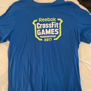 Reebok CrossFit shirt men’s Sz large Games 2017